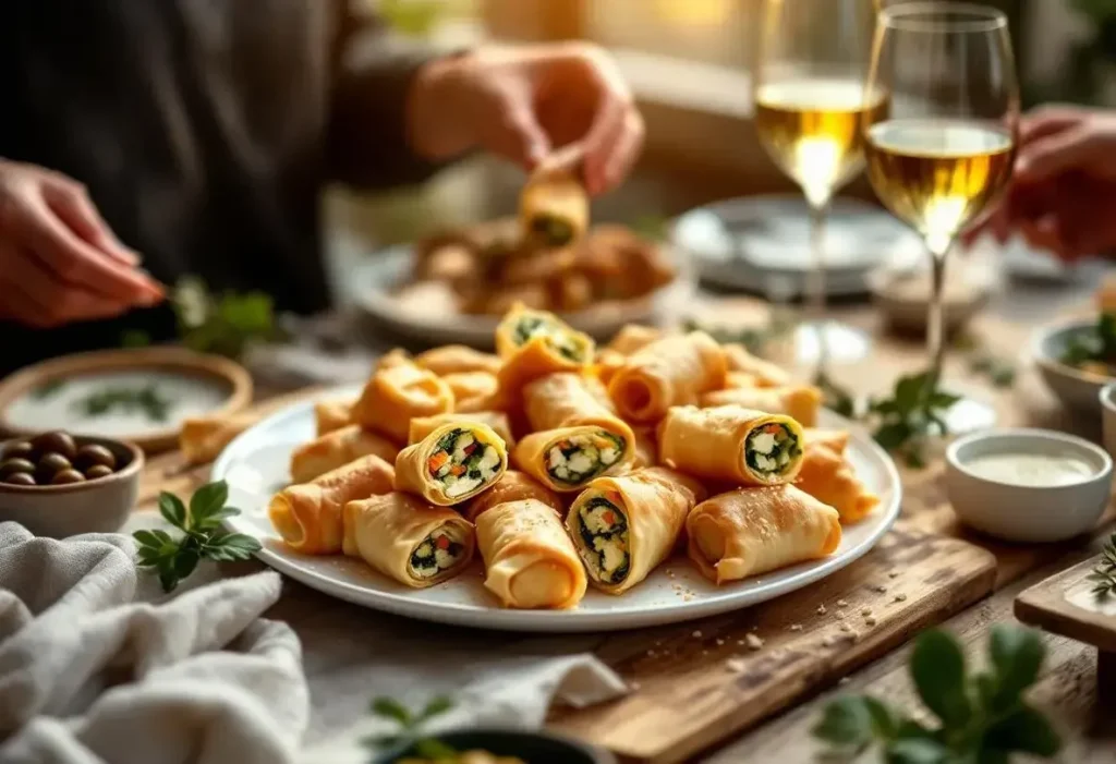 Apéro express : mes roulés filo ultra croustillants prêts en seulement 15 min !