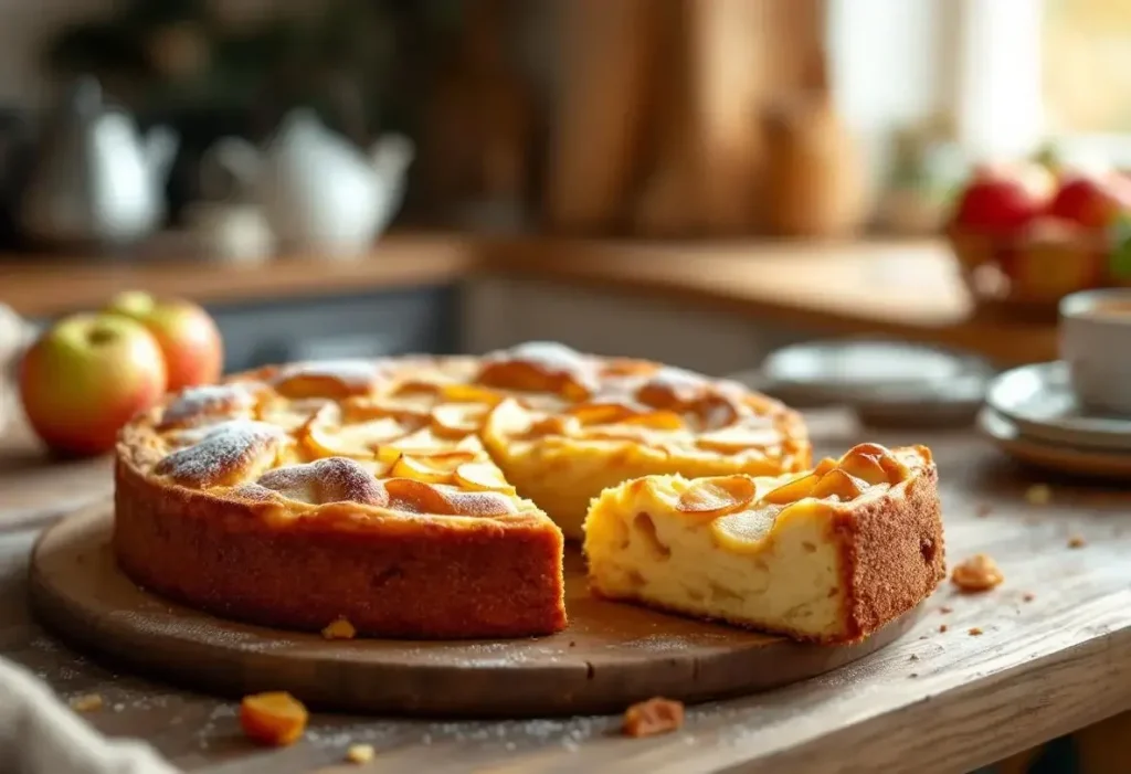 Ce gâteau aux pommes ultra moelleux fait fondre toute ma petite famille (recette ultra simple)