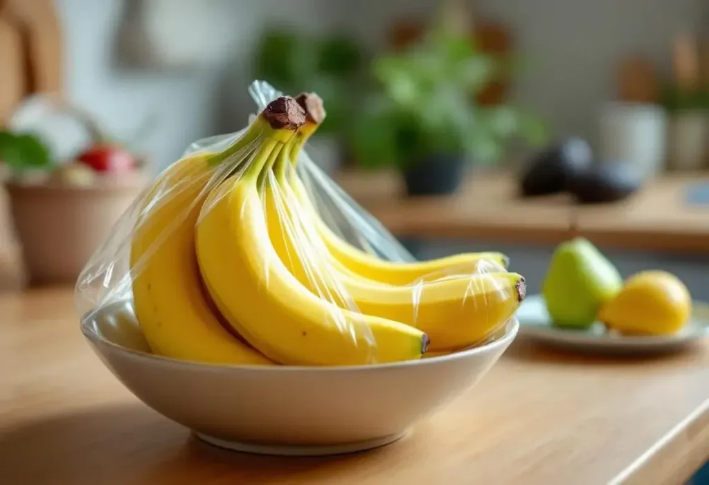 « Elles ne noircissent plus » : mon astuce toute simple pour garder vos bananes bien jaunes, fraîches et savoureuses plus longtemps