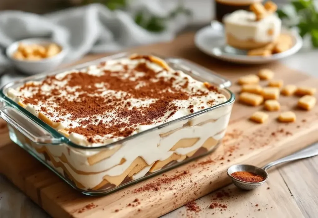 « J’ai remplacé le mascarpone par cet ingrédient » : ce tiramisu light affiche 2 fois moins de calories !
