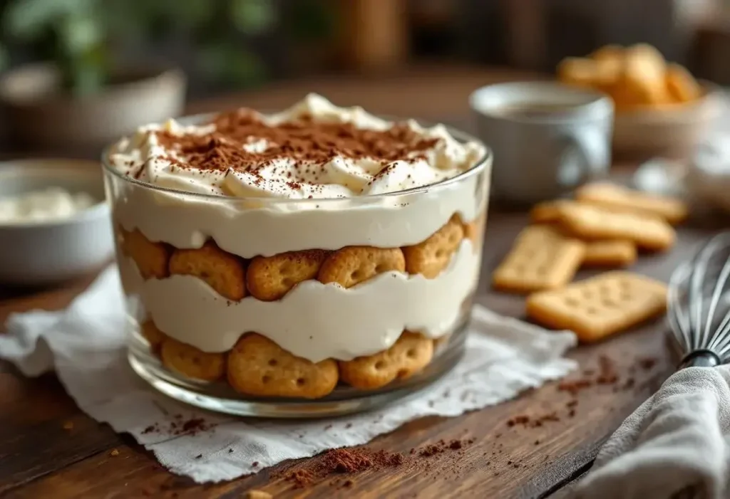 « J'ai remplacé le mascarpone par cet ingrédient » : son tiramisu maison affiche presque deux fois moins de calories