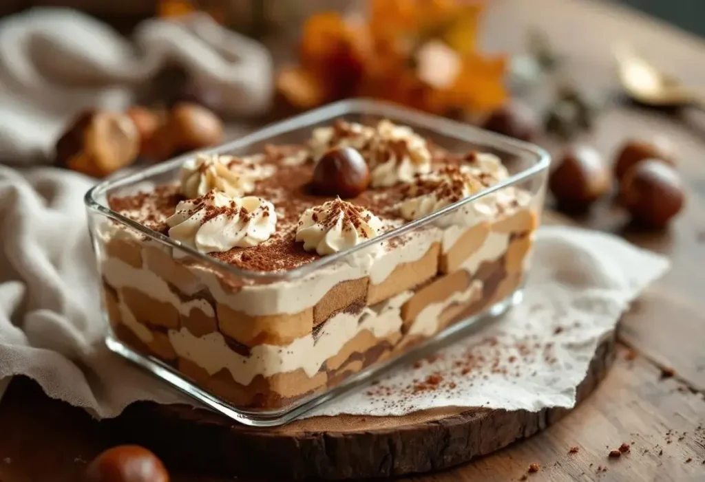« J’ai testé ce tiramisu à la crème de marrons noté 4,7/5 : c’est un pur délice ! »