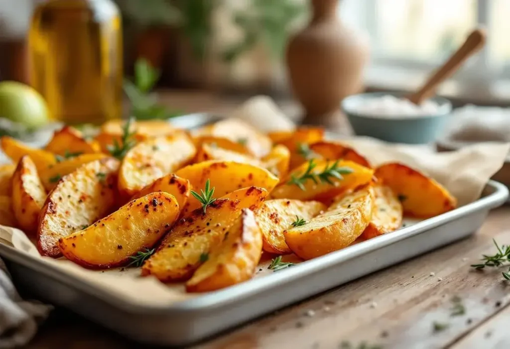 Pommes de terre au four : l’astuce toute bête pour les rendre bien ultra croustillantes à tous les coups