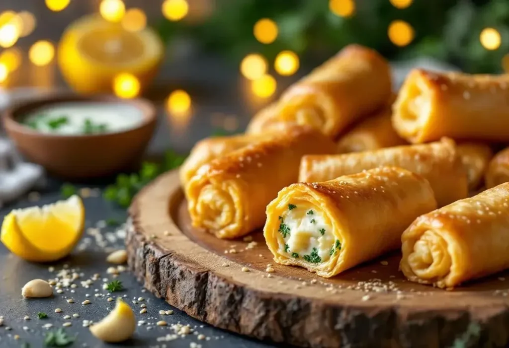 « J’ai trouvé LA recette d’apéro idéale pour les fêtes » : mes roulés ultra croustillants à la pâte filo cartonnent (prêts en 15 min)